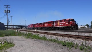 An Afternoon Of Trains At BNSF's Northtown Yard, Railfanning Minneapolis, MN 6/30/24