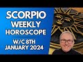 Scorpio Horoscope Weekly Astrology from 8th January 2024