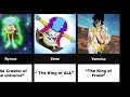 ranking the highest authorities in dragon ball universe