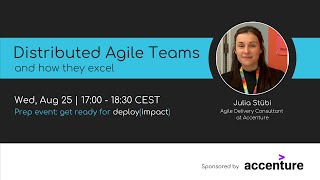 Distributed Agile Teams and how they excel | women++ workshop