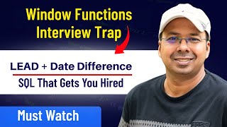 SQL Interview Question That Confuses 90% Candidates | Window Functions
