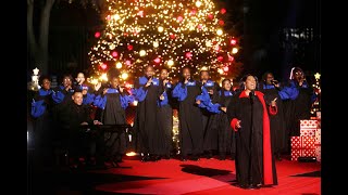 Howard Gospel Choir with Patti LaBelle - 2021 National Christmas Tree Lighting Trailer