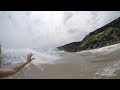 amazing green sand beach in hawaii papakolea green sand beach big island 4k gopro video