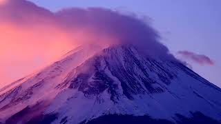 昨日の自宅２階から撮影した富士山。2025.1.9　Mt. Fuji taken from the second floor of my house yesterday. 2025.1.9