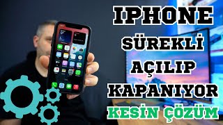 iPhone Sürekli Açılıp Kapanıyor/iPhone Kendi Kendine Kapanıp Açılıyor Sorununu Çözmenin 5 Etkili Yol