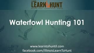 LtH Webinar: Waterfowl Hunting 101