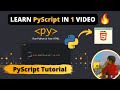 PyScript - Run Python In HTML | PyScript Tutorial | The End of Javascript?