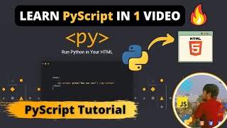 PyScript - Run Python In HTML | PyScript Tutorial | The End of Javascript?