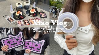 【LIVE Vlog #1】TWICE 5TH WORLD TOUR READY TO BE in JAPAN livevlog / YANMAR STADIUN NAGAI / Osaka cafe