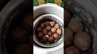 # tasty and healthy  ragi balls with nuts and bread omplet