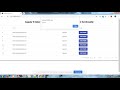 Angular 9 Material Datatable with custom button click event functionality