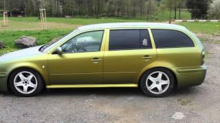 ProDipCars.cz: Škoda Octavia - Lemon-Lime FlipFlop