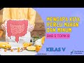 KURIKULUM MERDEKA - KELAS 5 - IPAS - BAB 5 - TOPIK B - Mengapa Kita Perlu Makan dan Minum