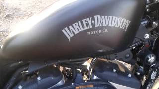 2015 Harley Davidson Iron 883 no baffles