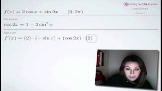 Basic Derivatives Example 5 (KristaKingMath)