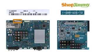 Sony TV Repair-Part Number Identification Guide for Sony Main Boards-How to Fix Sony LCD/LED/Plasma