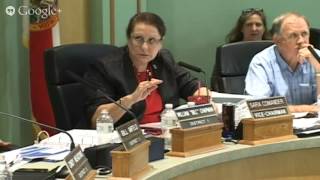 July 9, 2013 Walton County FL BCC Meeting Part #2