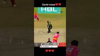 DAVID WIESE ON FIRE BEST MOMENTS LAHORE QALANDERS VS ISLAMABAD UNITED HIGHLIGHTS || PSL ||