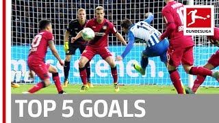 Pulisic, Vidal, Raffael and More  - Top 5 Goals on Matchday 05