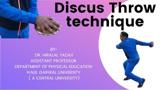 Discus Throw Technique for Beginners | Tutorials Of Discus Throw Technique