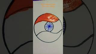 Viral Tiranga drawing video #shorts #flag #viral #video