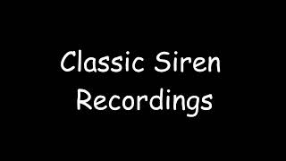 Classic Siren Recordings - Greensboro NC Thunderbolt 1000T in alert