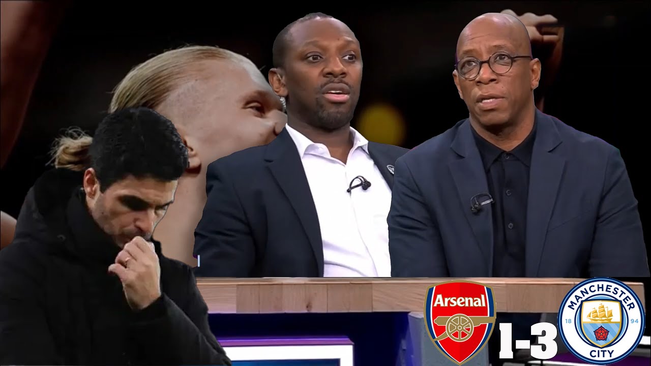 Ian Wright Angry Reaction To Arsenal 1-3 Man City I Big Teams Do Not ...