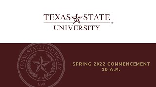 Commencement - May 12, 2022 - 10am