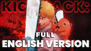 Kick Back FULL English Cover Chainsaw Man Opening English Cover Full Version