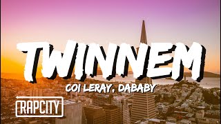 Coi Leray - TWINNEM Remix (Lyrics) ft. DaBaby