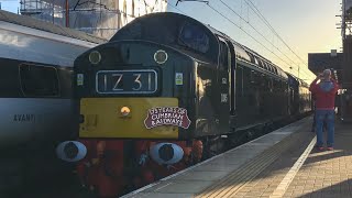 40145, 40013 \u0026 47828 on ‘the Double Scotch’ at Wigan North Western | 13/11/22