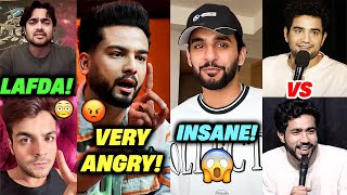 OMG! 😱 Elvish Yadav Very Angry | Bhuvan vs Ashish | Samay Raina vs Abhishek Upmanyu | Fukra Insaan