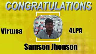 TESTIMONIAL | JSPIDER BTM | SAMSON JOHNSON