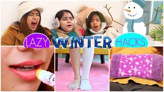 6 LAZY WINTER HACKS | #LifeSaving #Skincare #Beauty #Fun #Anaysa