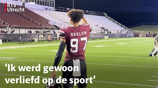 Van Utrecht naar Amerika: het avontuur van American Football-speler Paul Geelen.