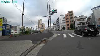 隣駅まで自転車で行く 西日暮里駅～田端駅