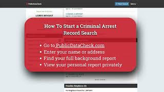 How To Find Criminal Arrest Records? Here’s how to do it legally and accurately online.