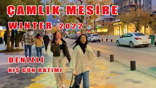 Çamlık mesire Aralık 2022|winter sunset in Denizli Camlik Neighbourhood    #turkey #çamlık #denizli