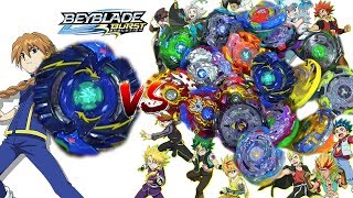 SHELTER REGULUS R3 VS ALL SWITCHSTRIKE BEYS BEYBLADE BATTLES BEYBLADE BURST EVOLUTION