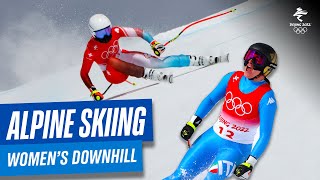 Alpine Skiing - Women's Downhill | Full Replay | #Beijing2022