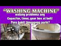 How to troubleshoot/repair washing machine stock up not working..