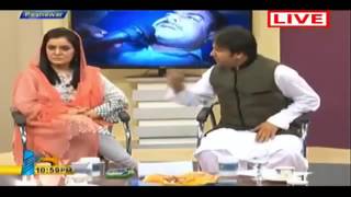 Yousaf Jan Angry in Live Program On Pashto Artists and Actor | K5F1
