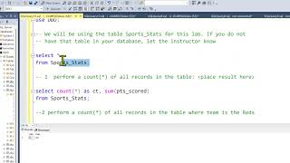 Database Development and Design Week 5 Lab 4 Walkthrough