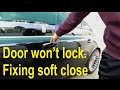 Door won't lock. Fixing comfort access (soft close) door locking problems for BMW Door won't lock. Fixing comfort access (soft close) door locking problems for BMW