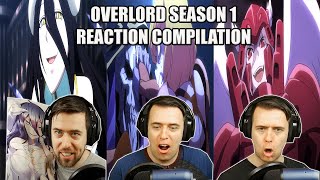 Overlord Season 1 Reaction Compilation - AJ RICH