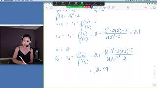 Cal 1 Sec 4.8 Newton's Method