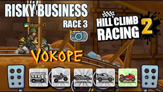 Hill Climb Racing 2 - Risky Business - RACE 3 (13.960 s)