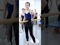 How thin is the dancer's waist?#dance #flexibility