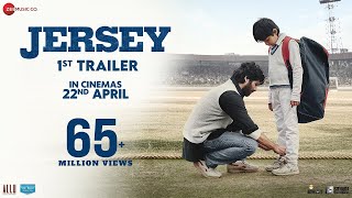 Jersey Movie - Official Trailer | Shahid Kapoor | Mrunal Thakur | Gowtam Tinnanuri | 22nd April 2022