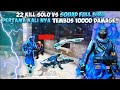 SOLO VS SQUAD FULL BIRU!! 22 KILL 10000 DAMAGE!!